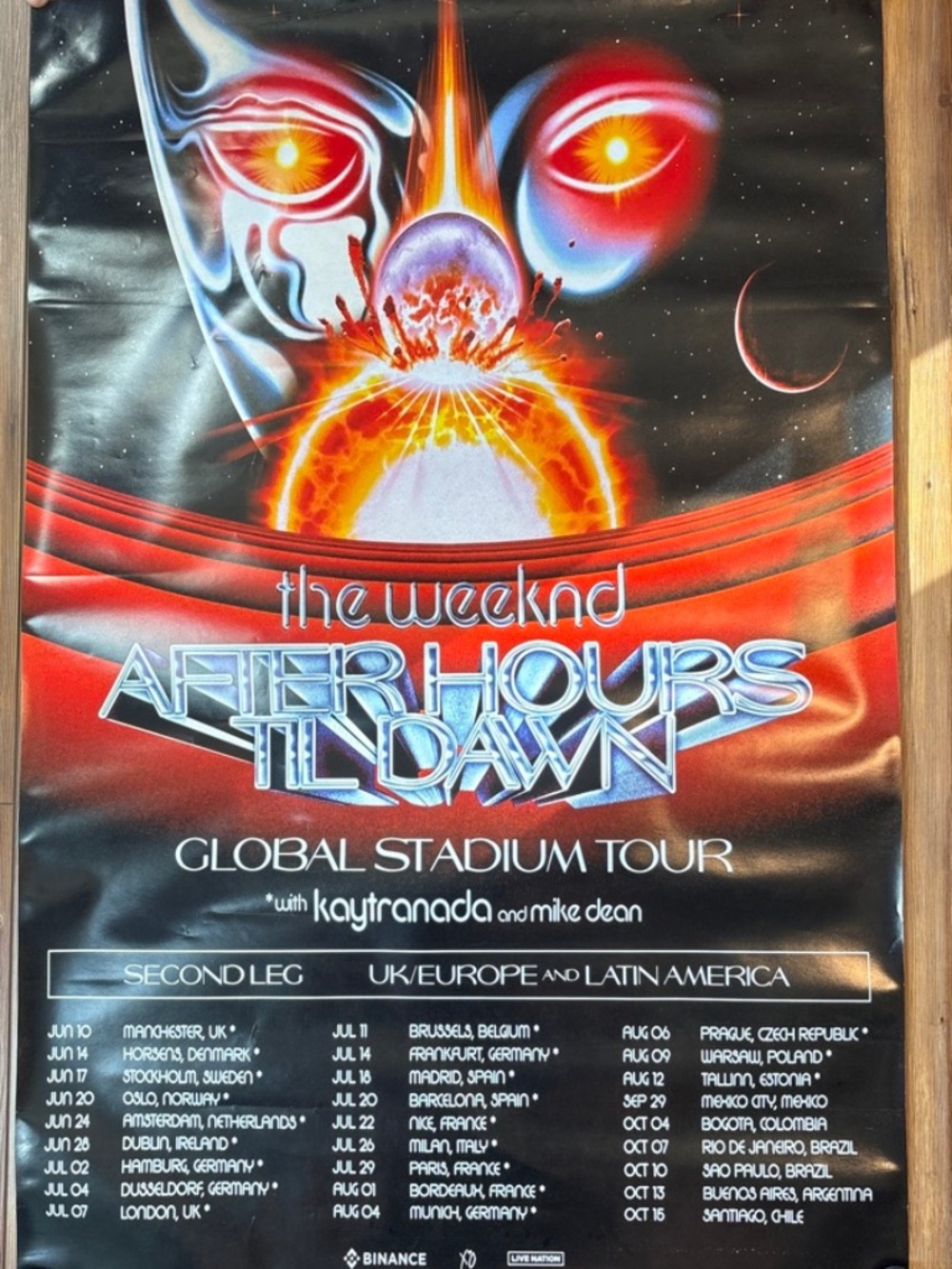 The Weeknd After Hours Til Dawn Global Stadium Tour - SECOND LEG